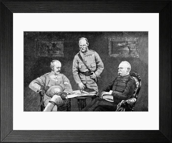 Framed Print : Roberts and Officers Framed Print : Roberts and Officers