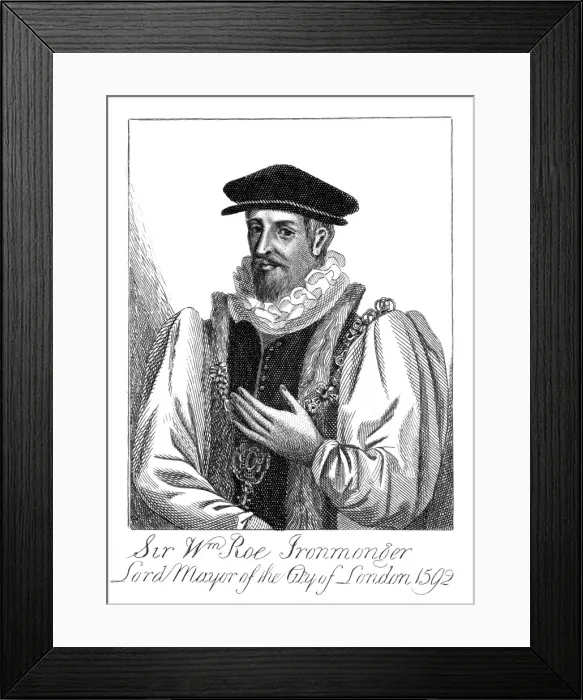 Framed Print : Sir William Roe Framed Print : Sir William Roe