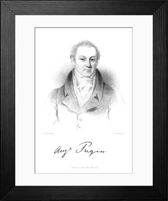 Framed Print : Augustus Charles Pugin (Elder) Framed Print : Augustus Charles Pugin (Elder)