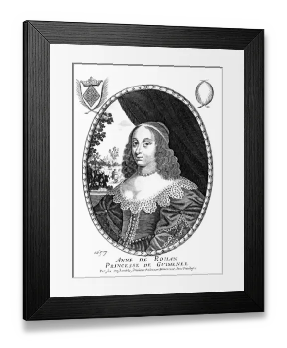 Framed Print : Anne De Rohan Framed Print : Anne De Rohan
