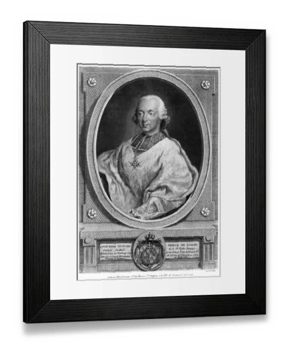 Framed Print : Cardinal Rohan - 1 Framed Print : Cardinal Rohan - 1