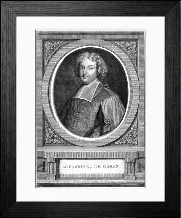 Framed Print : Cardinal Rohan - 2 Framed Print : Cardinal Rohan - 2