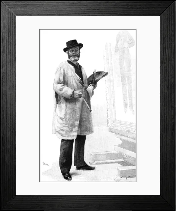 Framed Print : Alfred Philippe Roll Framed Print : Alfred Philippe Roll