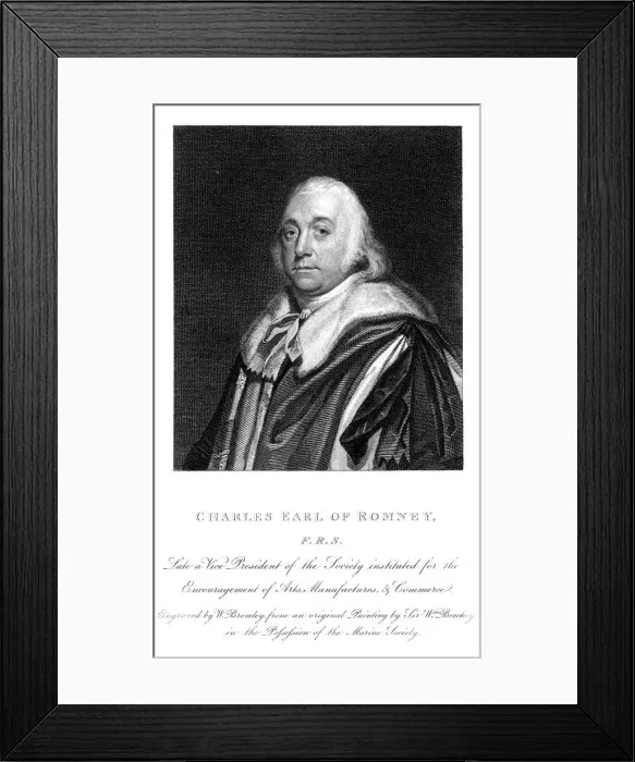 Framed Print : Third Earl of Romney Framed Print : Third Earl of Romney