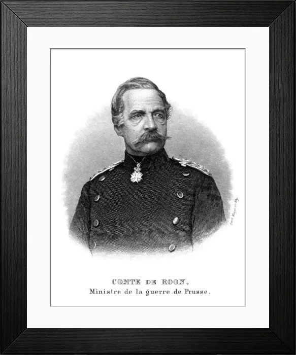 Framed Print : Graf Von Roon - 2 Framed Print : Graf Von Roon - 2