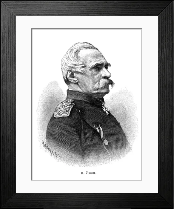 Framed Print : Graf Von Roon - 4 Framed Print : Graf Von Roon - 4