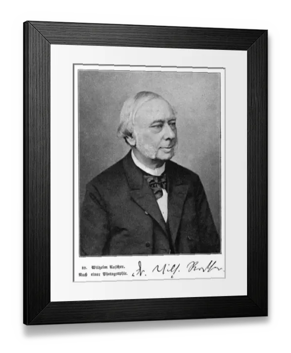 Framed Print : Wilhelm Roscher Framed Print : Wilhelm Roscher