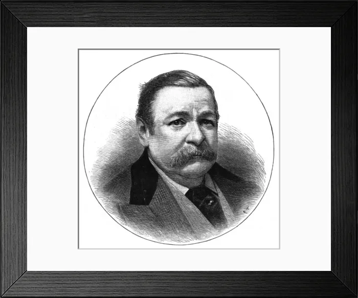 Framed Print : G A SALA. GEORGE AUGUSTUS SALA Journalist and writer Date: 1828 - 1896 Framed Print : G A SALA. GEORGE AUGUSTUS SALA Journalist and writer Date: 1828 - 1896