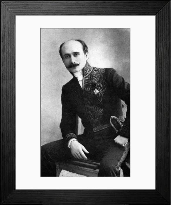 Framed Print : Edmond Rostand Framed Print : Edmond Rostand