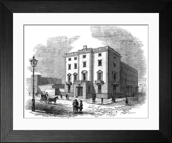 Framed Print : Lord John Russells Hse Framed Print : Lord John Russells Hse