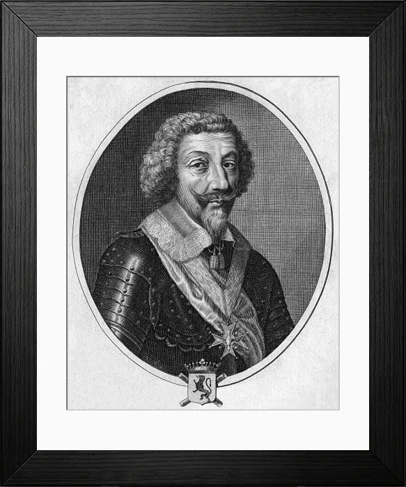 Framed Print : Henri Comte Schomberg Framed Print : Henri Comte Schomberg
