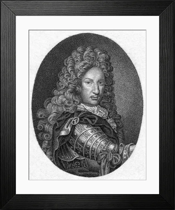 Framed Print : Hans Adam Schoning Framed Print : Hans Adam Schoning