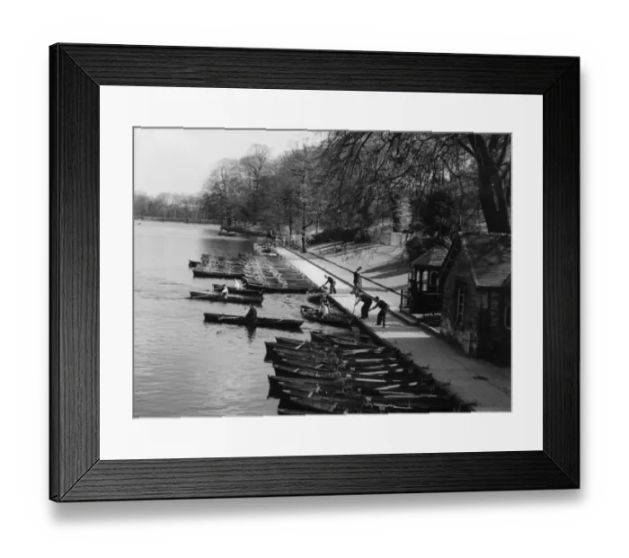 Framed Print : Boating Lake Framed Print : Boating Lake
