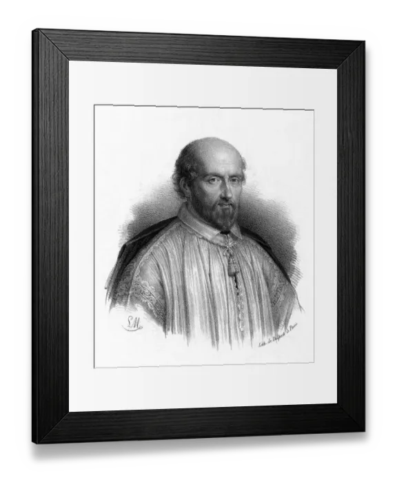 Framed Print : Jean De Saint Cyran Framed Print : Jean De Saint Cyran