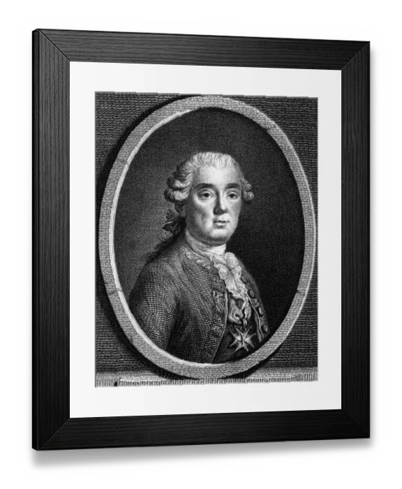 Framed Print : Germain De Saint-Foix