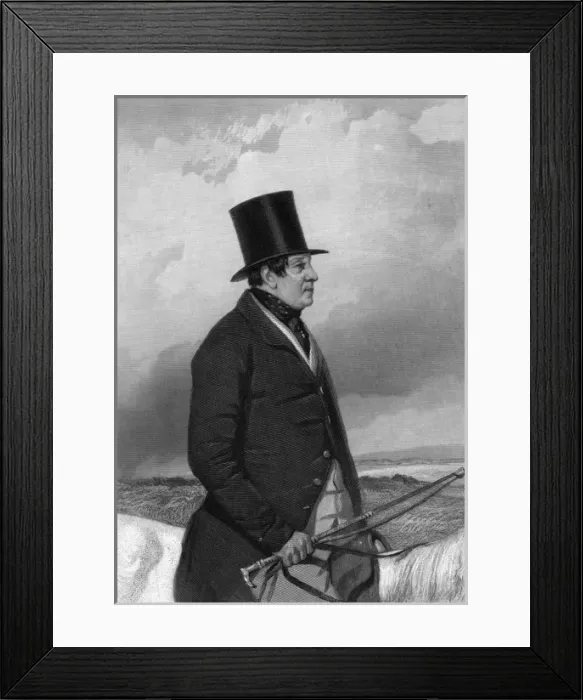 Framed Print : John Scott, Trainer Framed Print : John Scott, Trainer