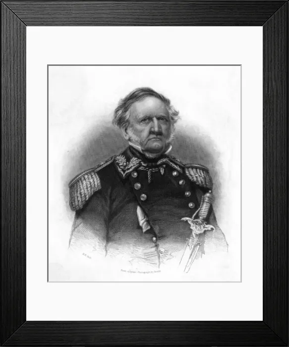 Framed Print : Winfield Scott Framed Print : Winfield Scott