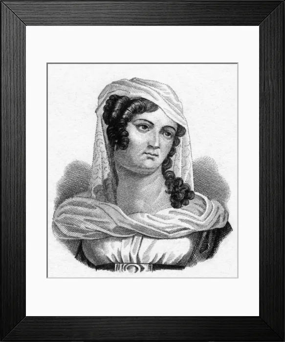 Framed Print : Diodata Saluzzo-Roero Framed Print : Diodata Saluzzo-Roero