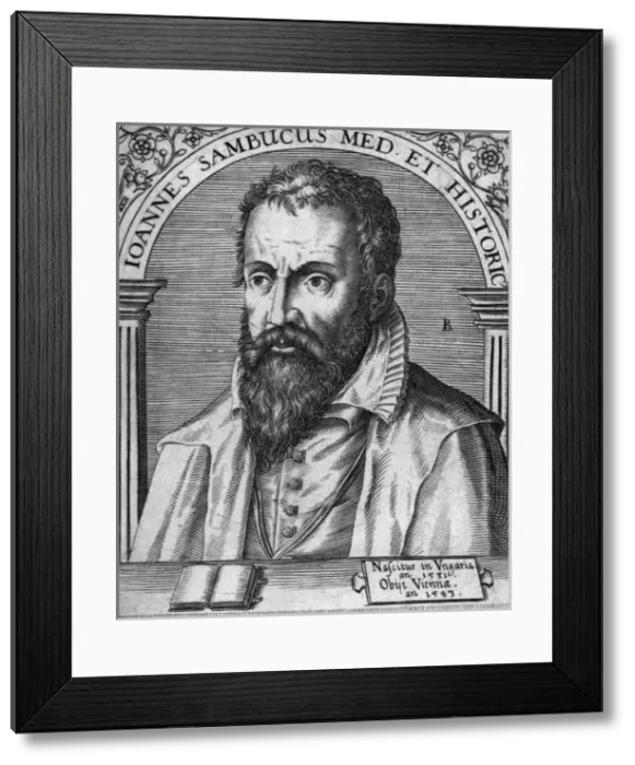 Framed Print : Johannes Sambucus Framed Print : Johannes Sambucus