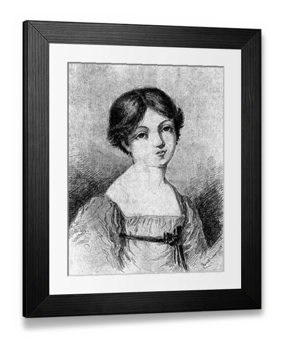 Framed Print : George Sand Age 6 Framed Print : George Sand Age 6