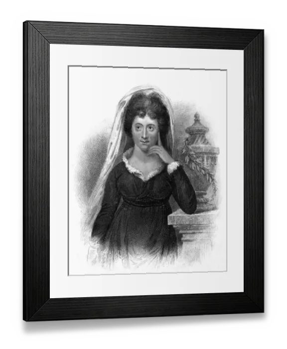 Framed Print : Anna Seward - 1 Framed Print : Anna Seward - 1