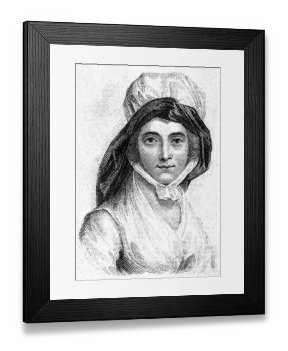 Framed Print : Anna Seward - 2 Framed Print : Anna Seward - 2