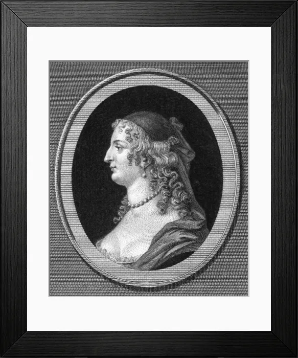 Framed Print : Marquise De Sevigne Framed Print : Marquise De Sevigne