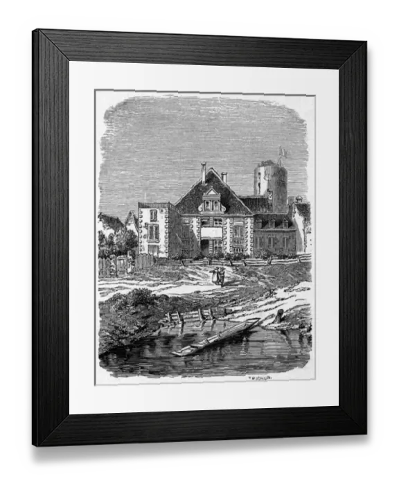 Framed Print : Sevigne home Vichy Framed Print : Sevigne home Vichy