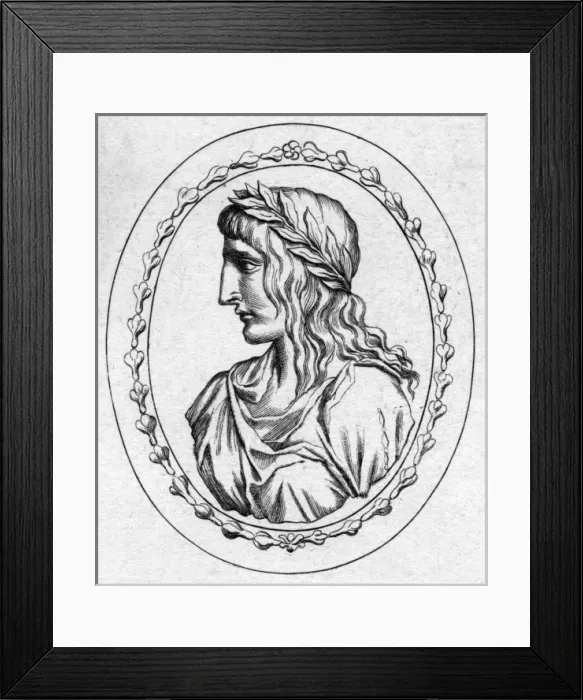 Framed Print : SAPPHO Greek poet Date: FL 610? - 580? Framed Print : SAPPHO Greek poet Date: FL 610? - 580?