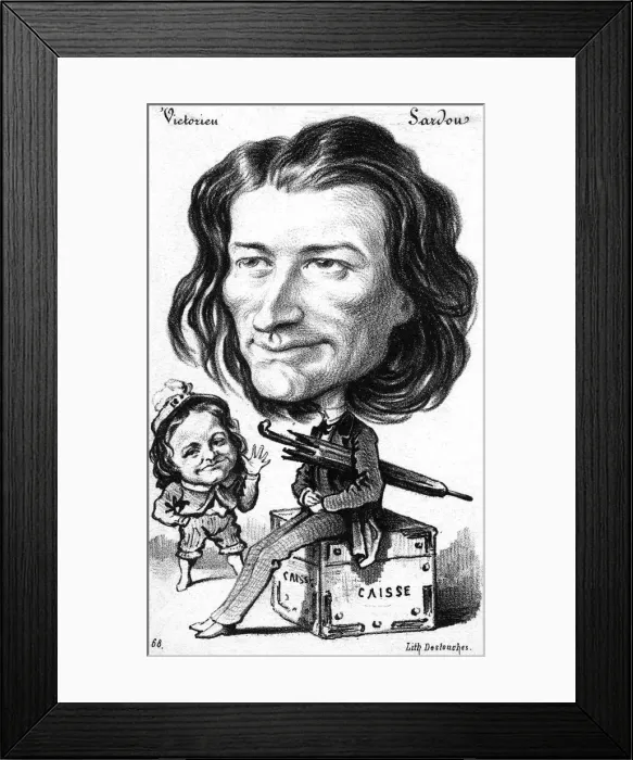 Framed Print : Victorien Sardou Framed Print : Victorien Sardou