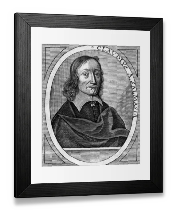 Framed Print : Claude De Saumaise Framed Print : Claude De Saumaise