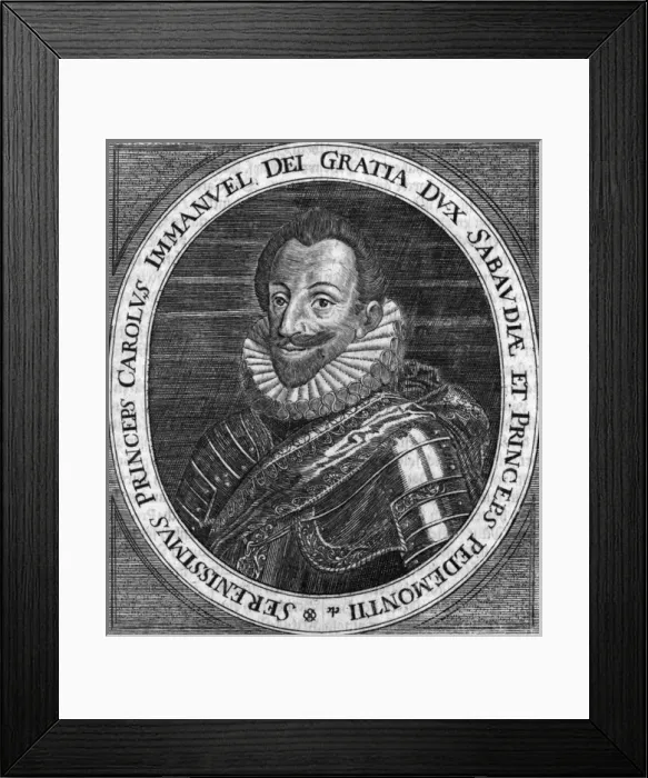 Framed Print : Carlo Eman. of Savoy Framed Print : Carlo Eman. of Savoy
