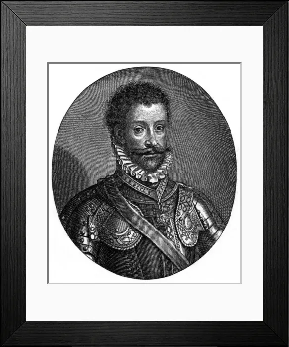 Framed Print : Eman. Philibert of Savoy Framed Print : Eman. Philibert of Savoy