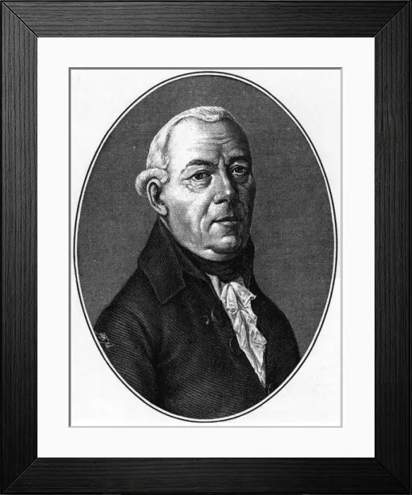 Framed Print : Johann Caspar Schiller Framed Print : Johann Caspar Schiller