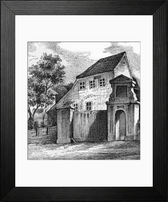 Framed Print : Schiller home Gohlis Framed Print : Schiller home Gohlis