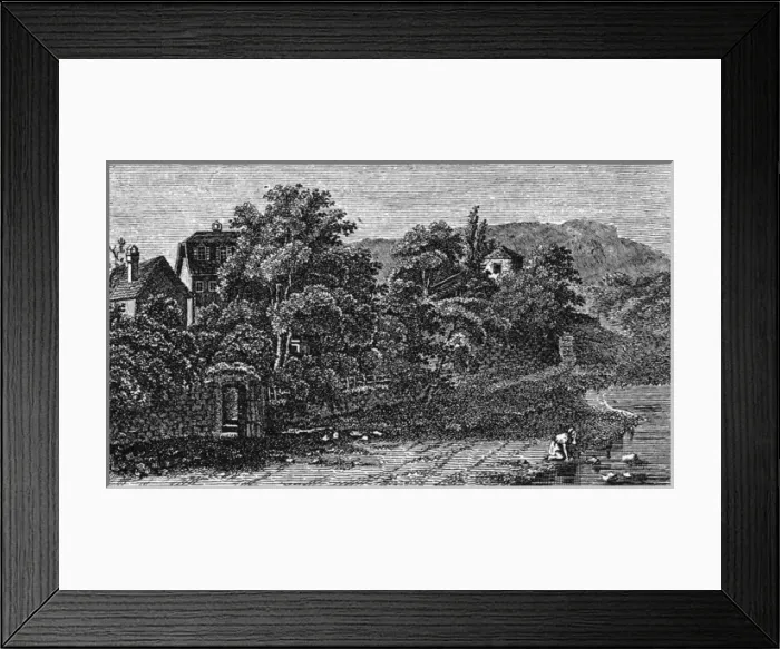 Framed Print : Schiller home Jena Framed Print : Schiller home Jena