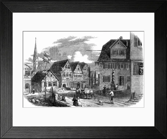 Framed Print : Schiller Birthplace Framed Print : Schiller Birthplace