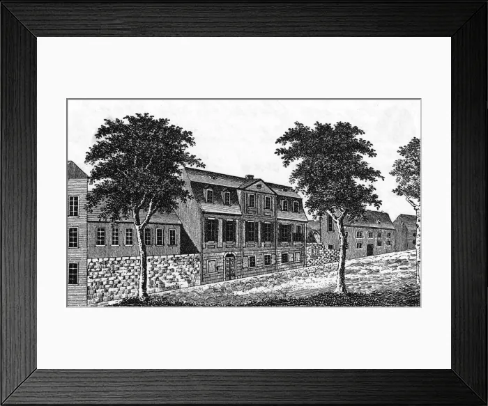 Framed Print : Schiller Weimar Home Framed Print : Schiller Weimar Home