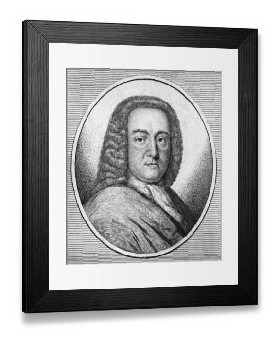 Framed Print : Johann Schleuchzer Framed Print : Johann Schleuchzer