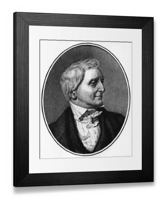 Framed Print : Fried. Chr. Schlosser