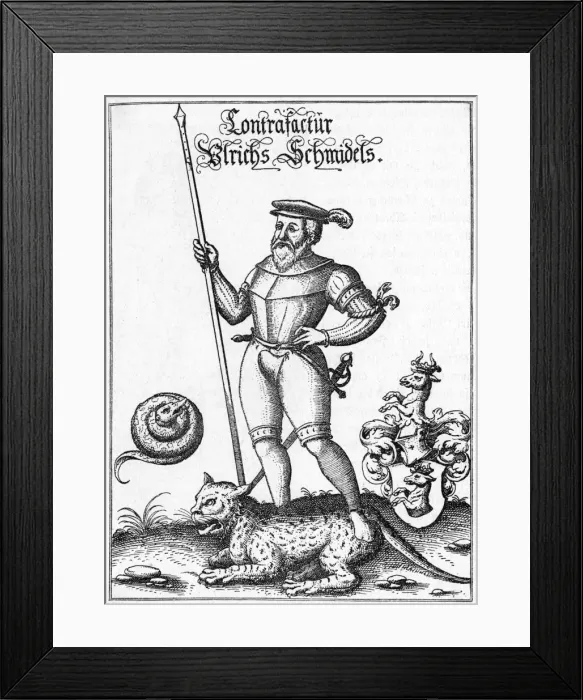 Framed Print : Ulrich Schmidl Framed Print : Ulrich Schmidl