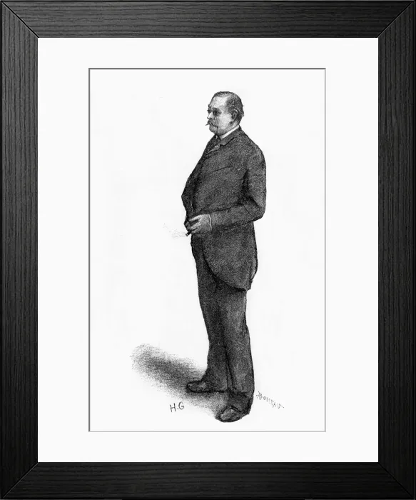 Framed Print : Aurelien Scholl Framed Print : Aurelien Scholl