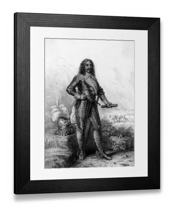 Framed Print : Henri Comte Schomberg Framed Print : Henri Comte Schomberg