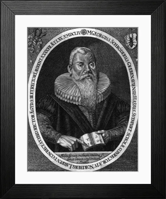 Framed Print : Georg Schroder Framed Print : Georg Schroder