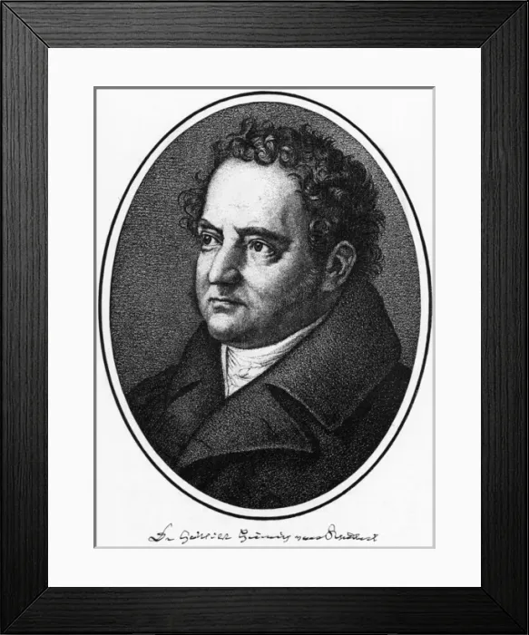 Framed Print : Gotthilf Schubert Framed Print : Gotthilf Schubert