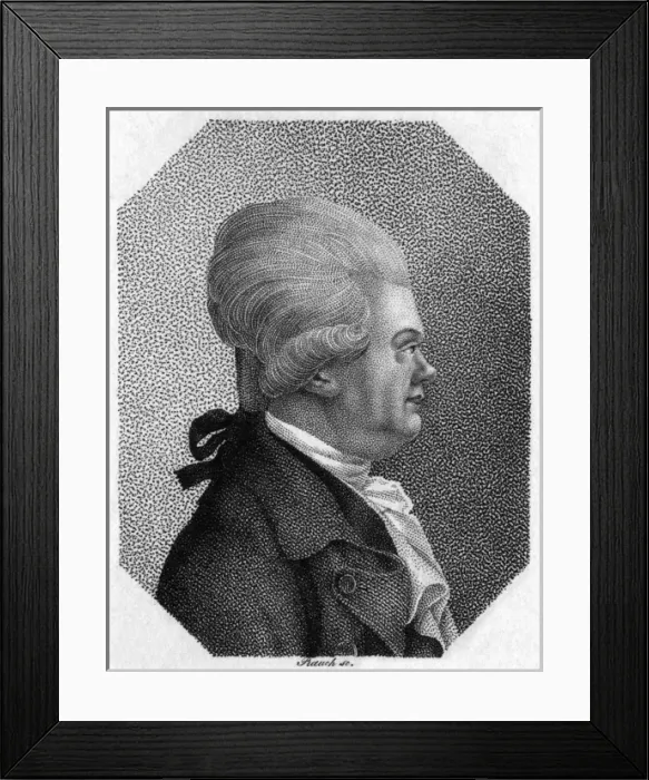Framed Print : Christian Schubart - 2 Framed Print : Christian Schubart - 2