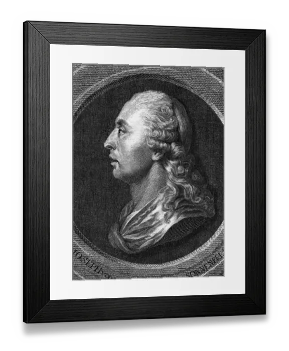 Framed Print : Joseph Von Sonnenfels Framed Print : Joseph Von Sonnenfels