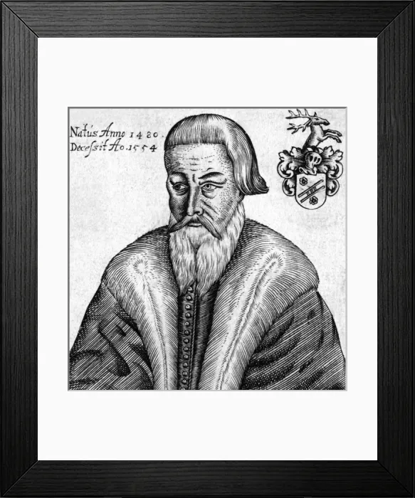 Framed Print : Hieronymus Schurff Framed Print : Hieronymus Schurff