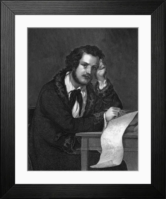 Framed Print : Ludwig Schwanthaler Framed Print : Ludwig Schwanthaler