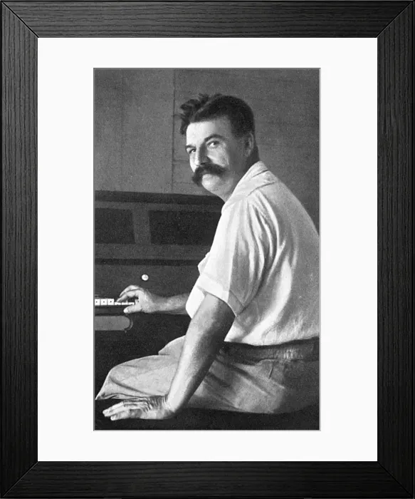Framed Print : Schweitzer at Organ Framed Print : Schweitzer at Organ